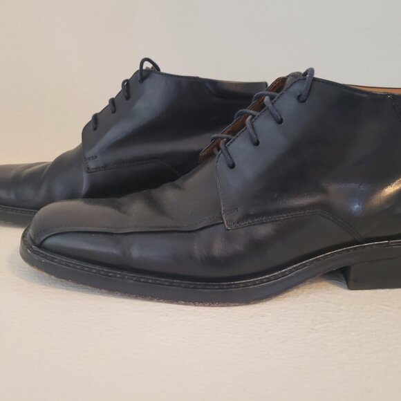 Kenneth Cole Ankle Boots, Size 9.5 Black Leather main image 5